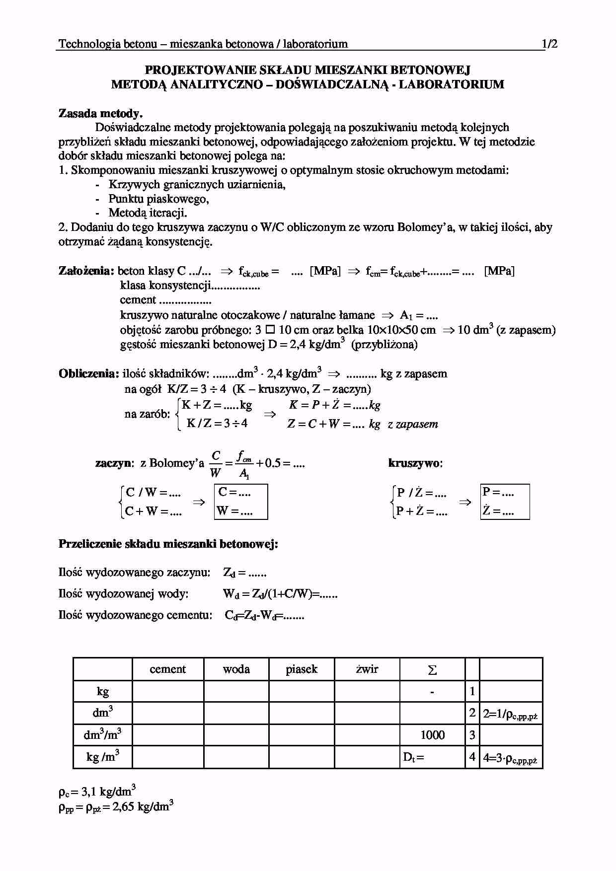 Co oznacza klasa betonu C 30/37?