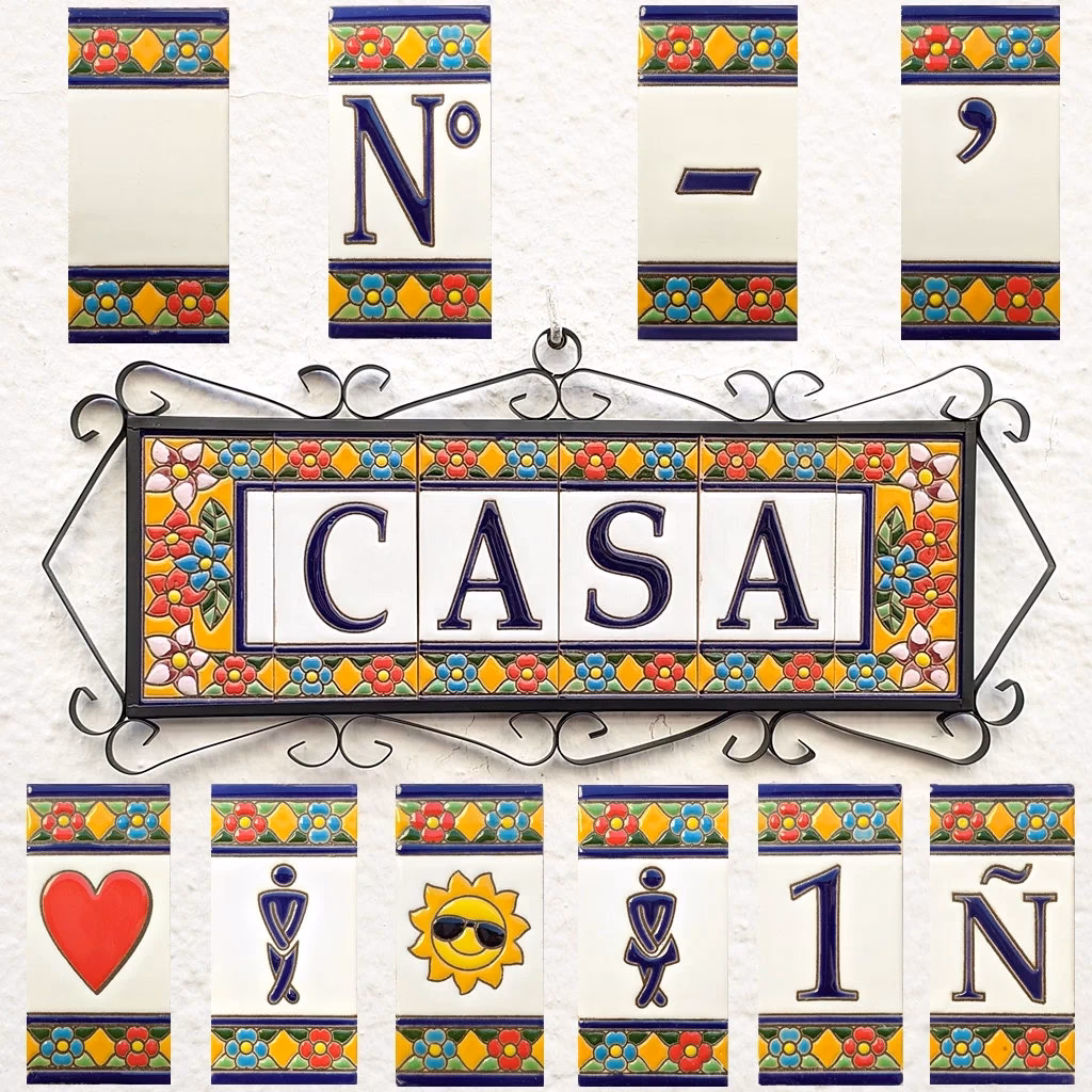 Jak nazywają się hiszpańskie kafelki?