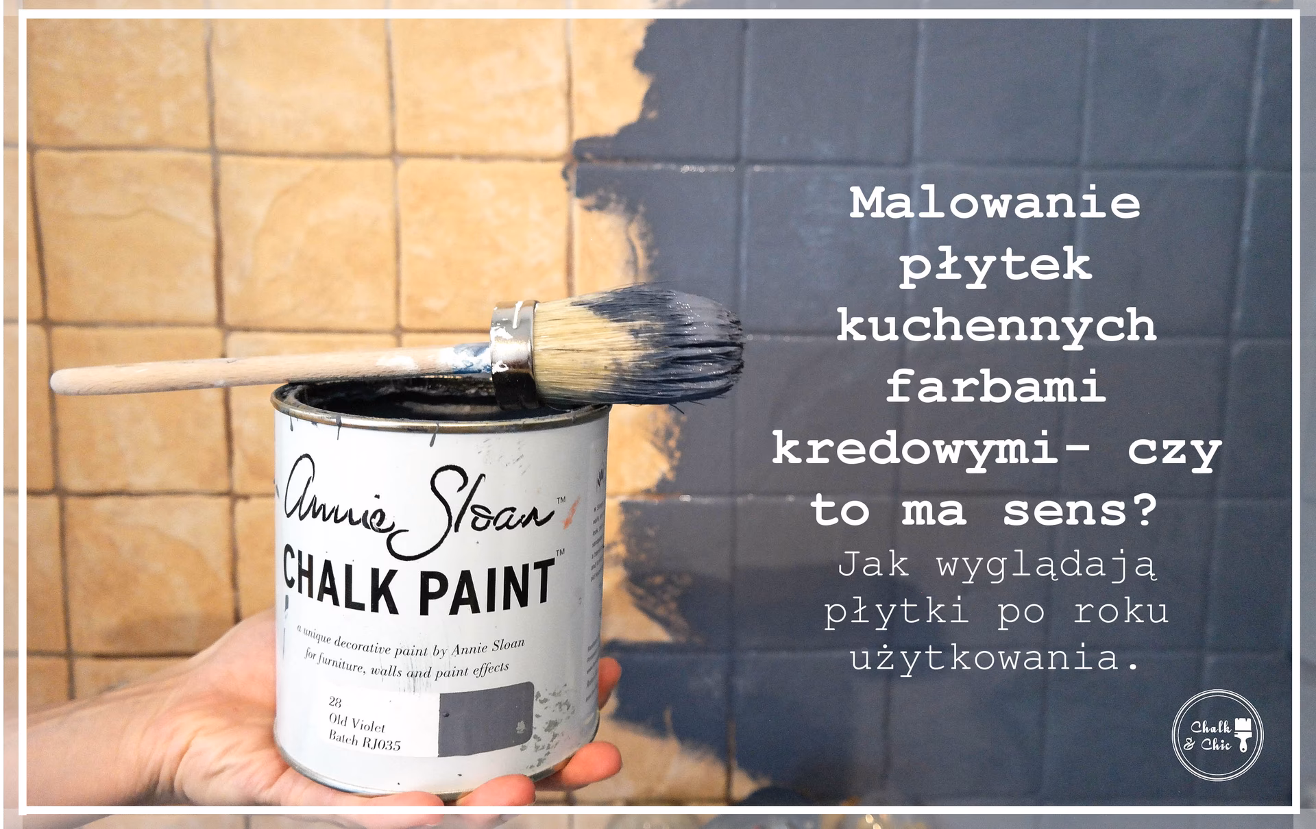 Czy można pomalować płytki farbą olejną?