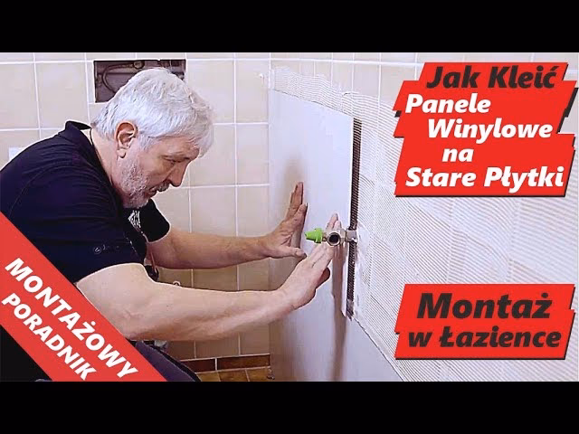 Czy winyl będzie przylegał do płytek ceramicznych?