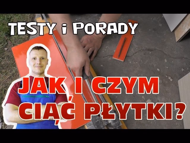 Jak ciąć małe kawałki płytek porcelanowych?