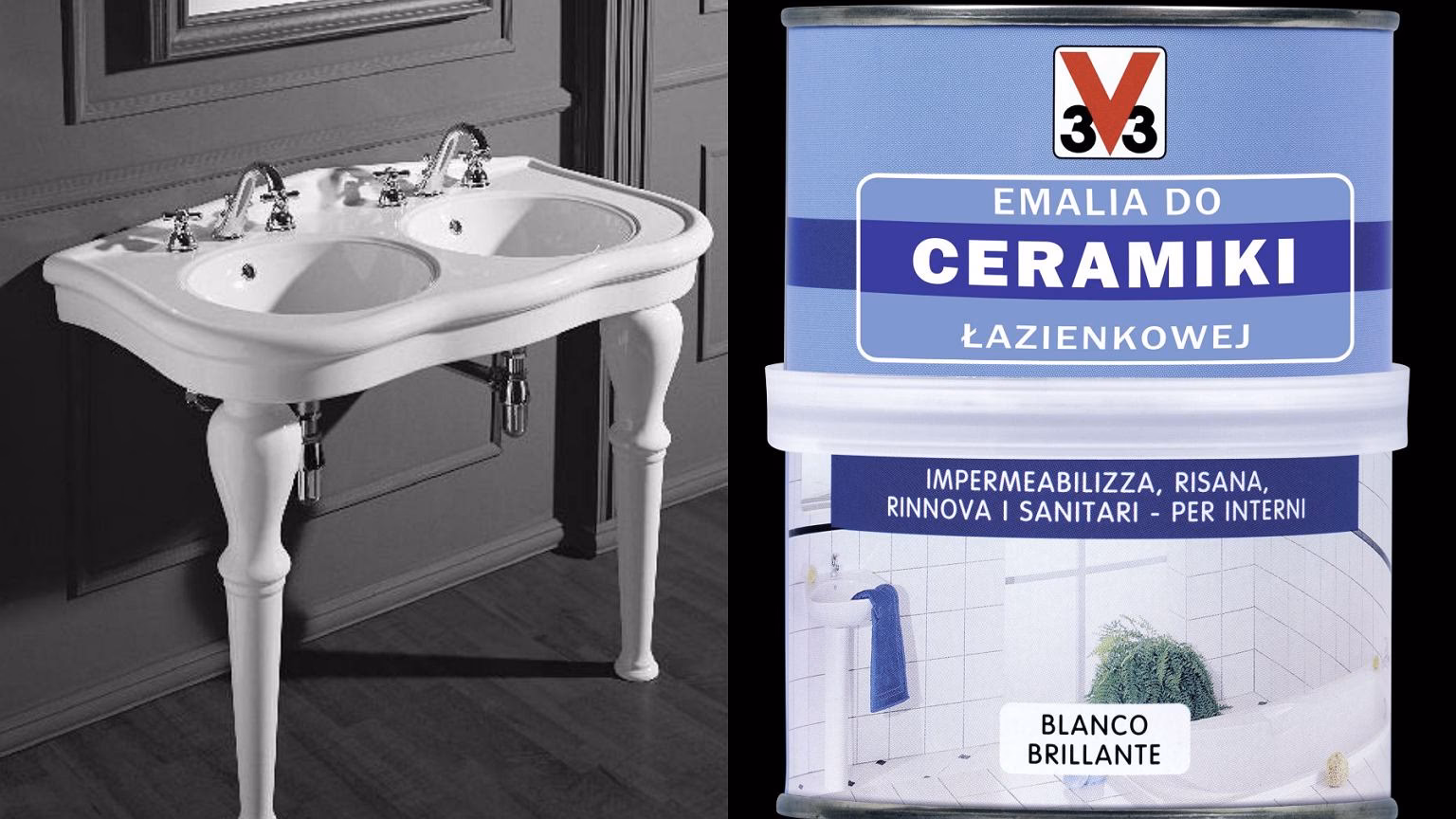 Czym pomalować umywalkę ceramiczną?