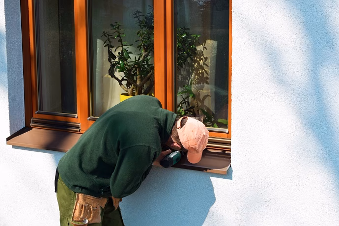 Jak zamontować parapet wewnętrzny na ciepłym parapecie?