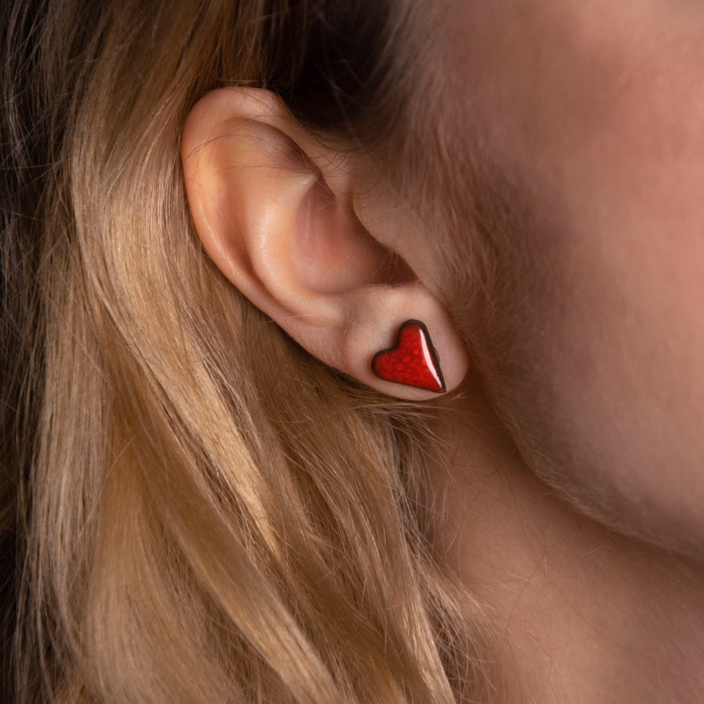 Z jakiej gliny robić kolczyki?