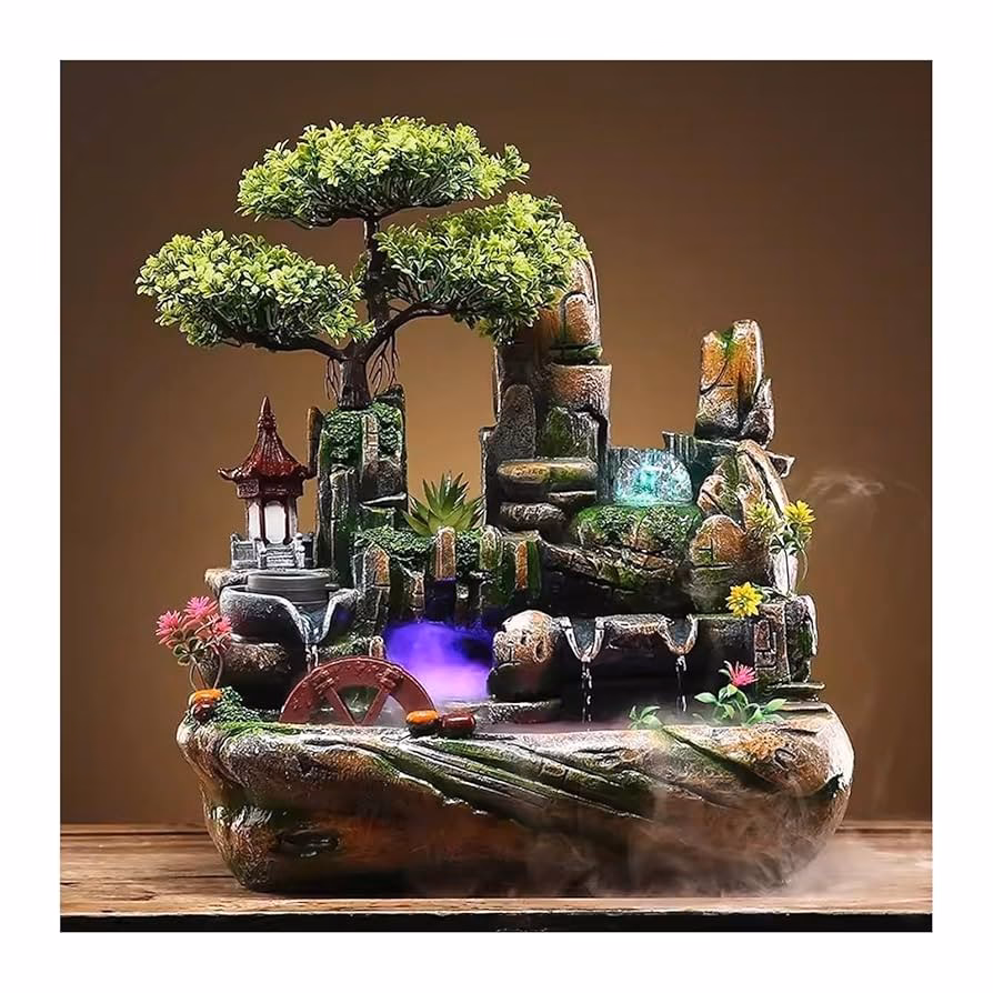 Z czego robi się fontanny?