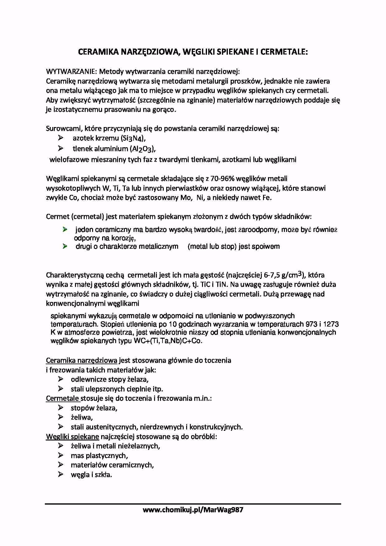 Jaka jest różnica między cermetem a ceramiką?