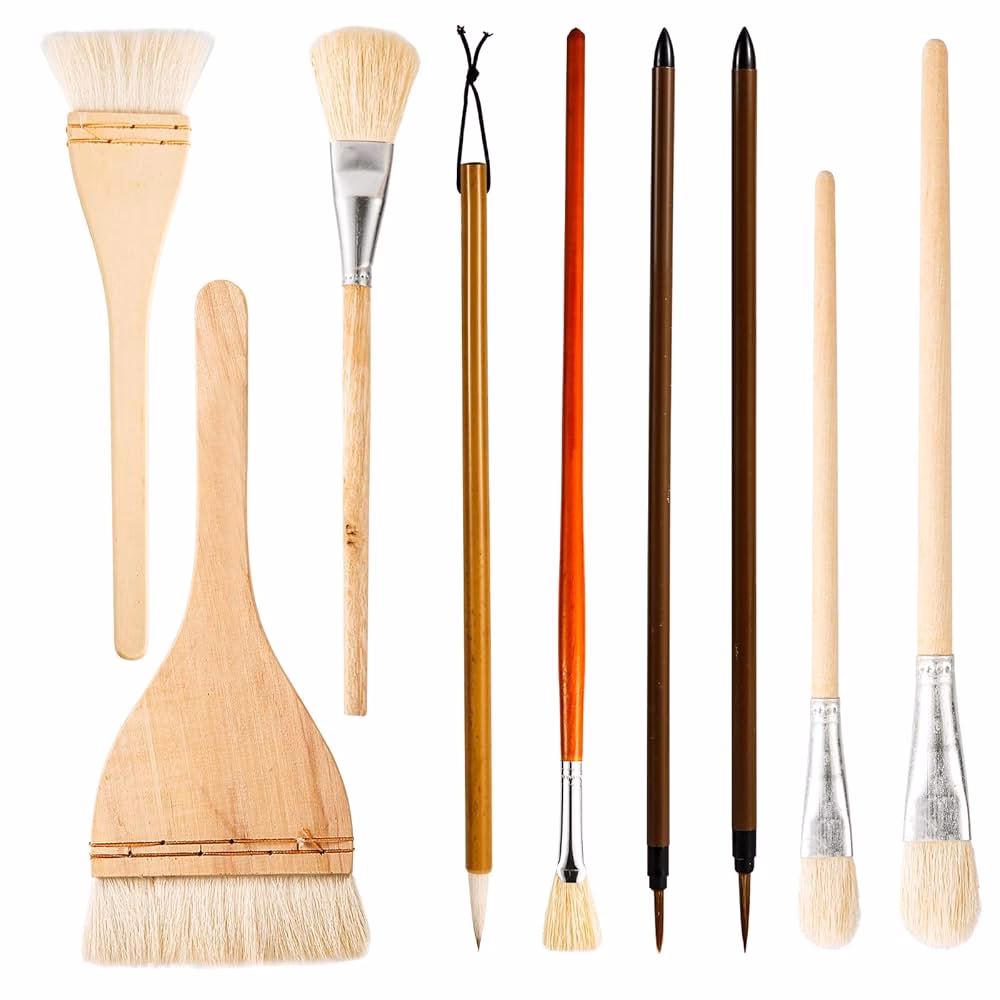 Jaki rodzaj pędzla do szkliwienia ceramiki?