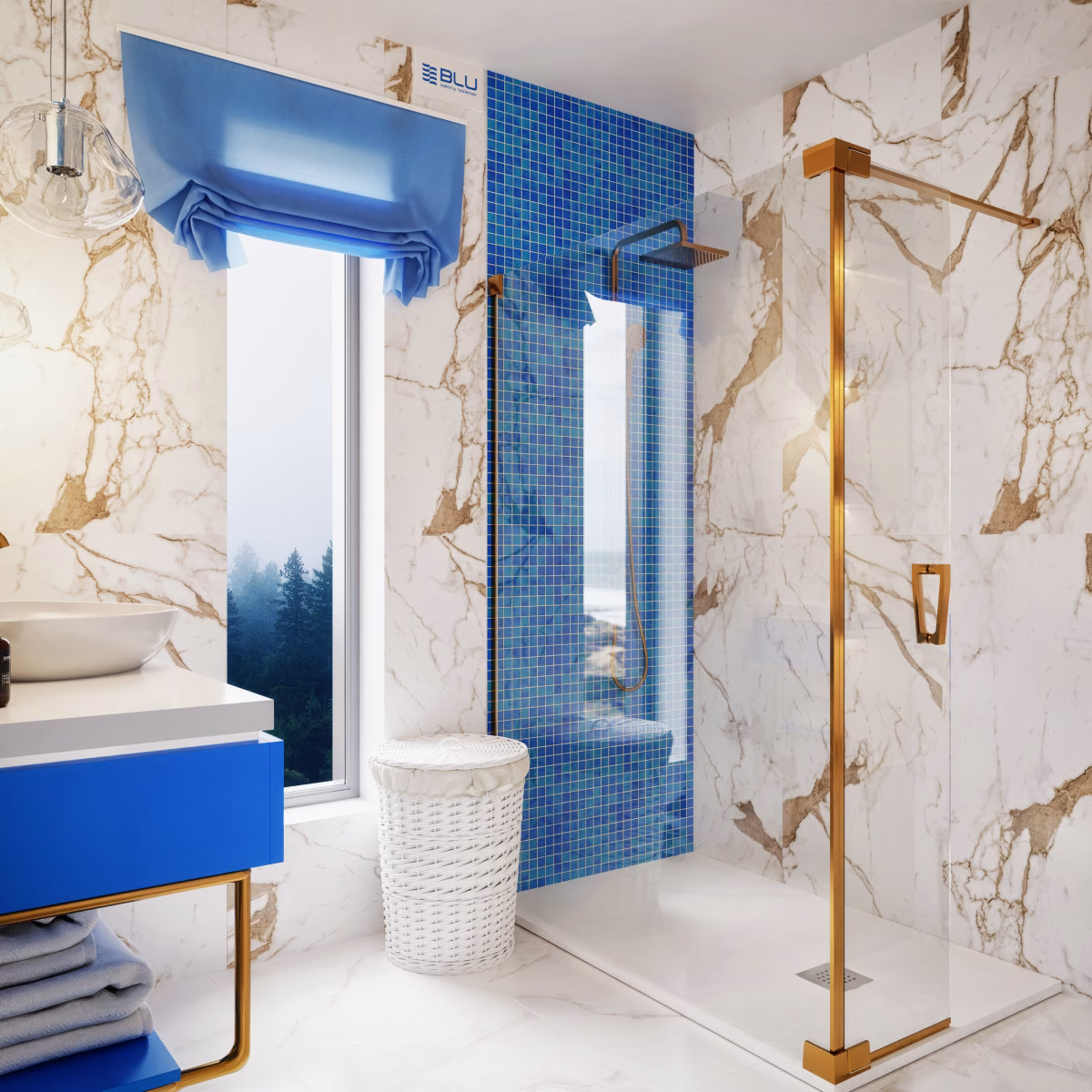 Jakie są teraz modne płytki łazienkowe?