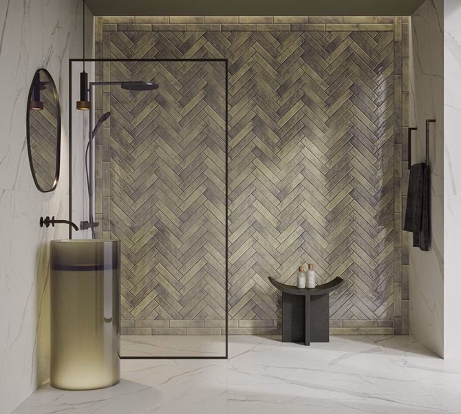 Czy układanie płytek w jodełkę jest droższe?