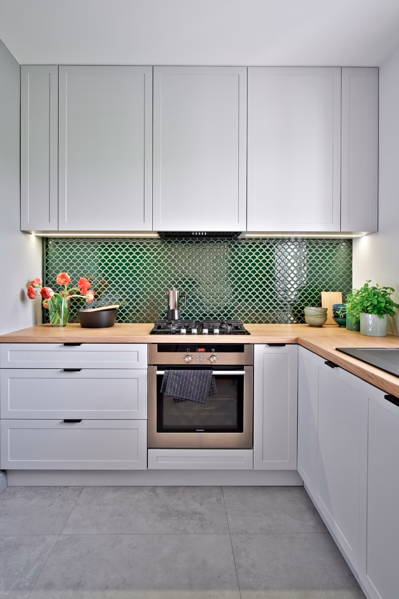 Dlaczego w kuchniach stosuje się czarno-białe płytki?