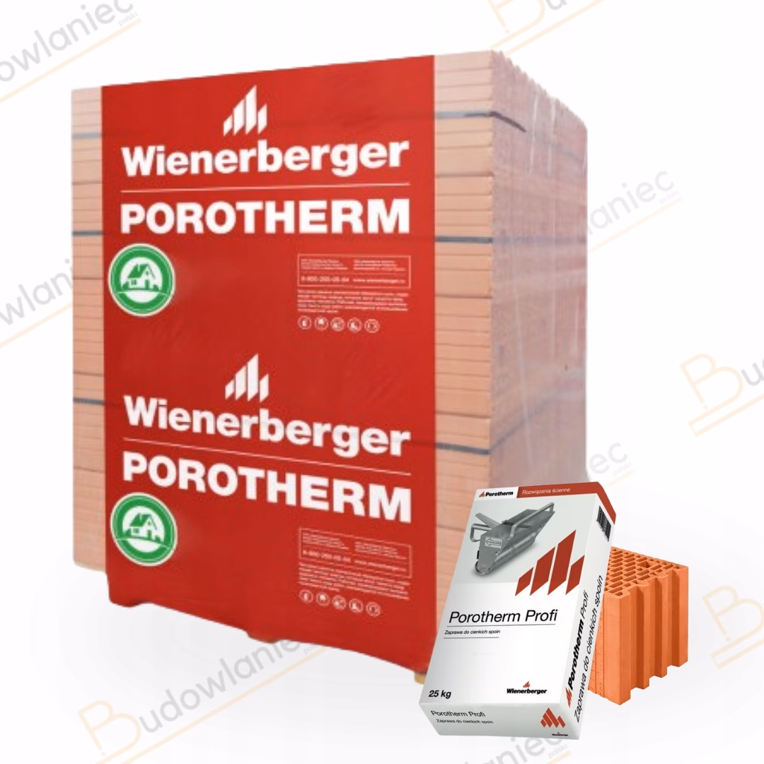 Jaka jest wytrzymałość na ściskanie pustaka Porotherm 25?