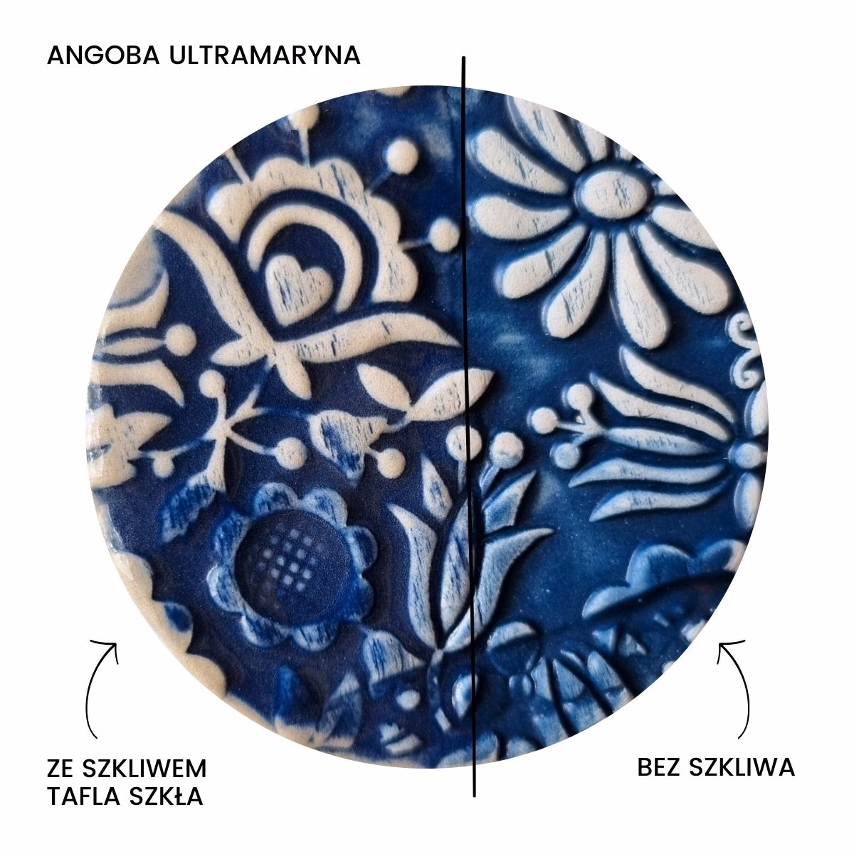 Czy można pokryć szkliwem angobę?