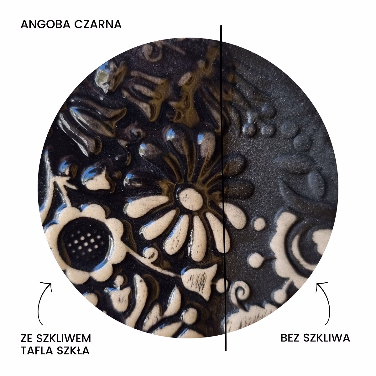 Czy można pokryć szkliwem angobę?