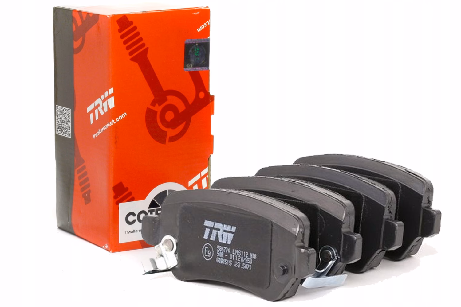 Czy klocki TRW pylą?