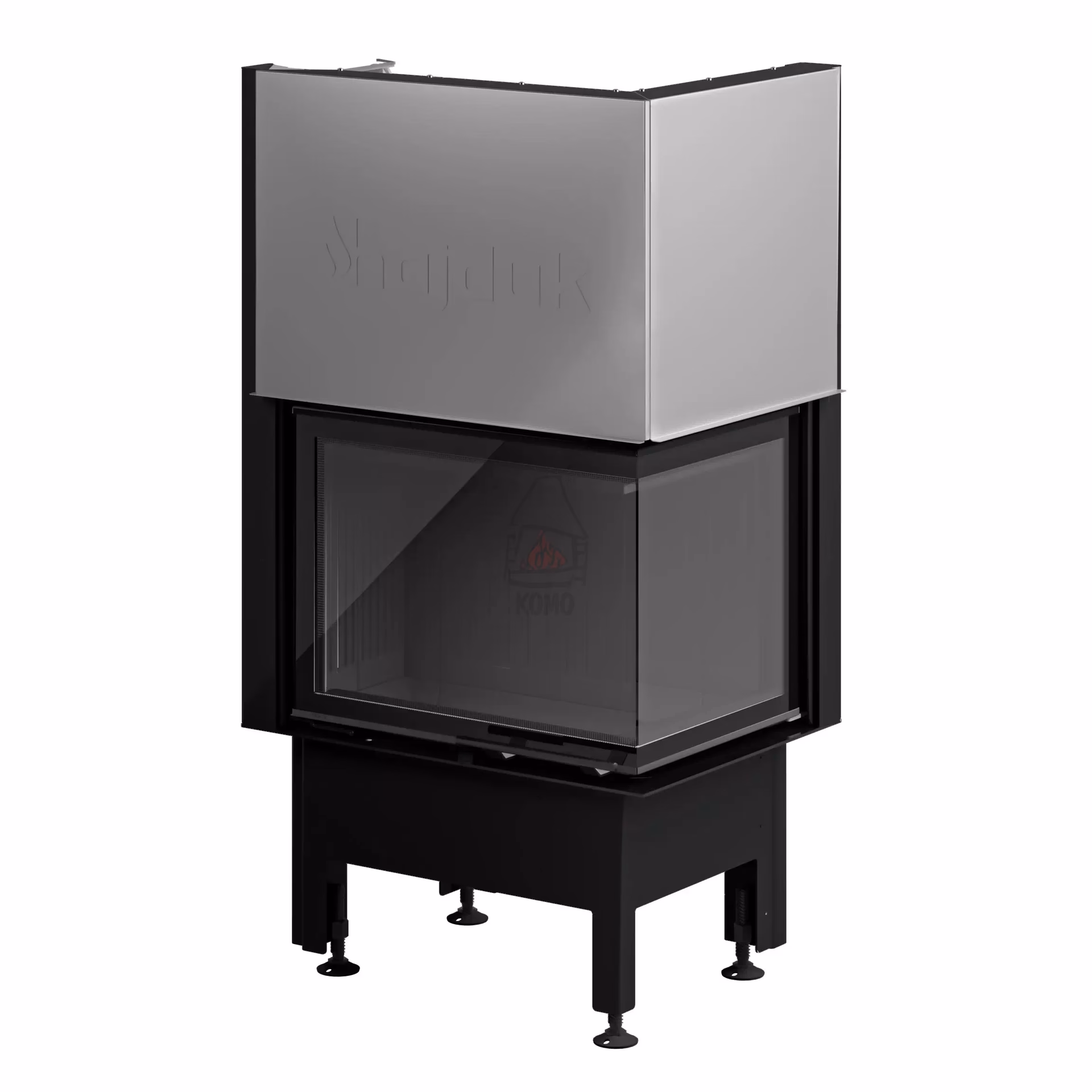 Jakie są wymiary kominków narożnych?