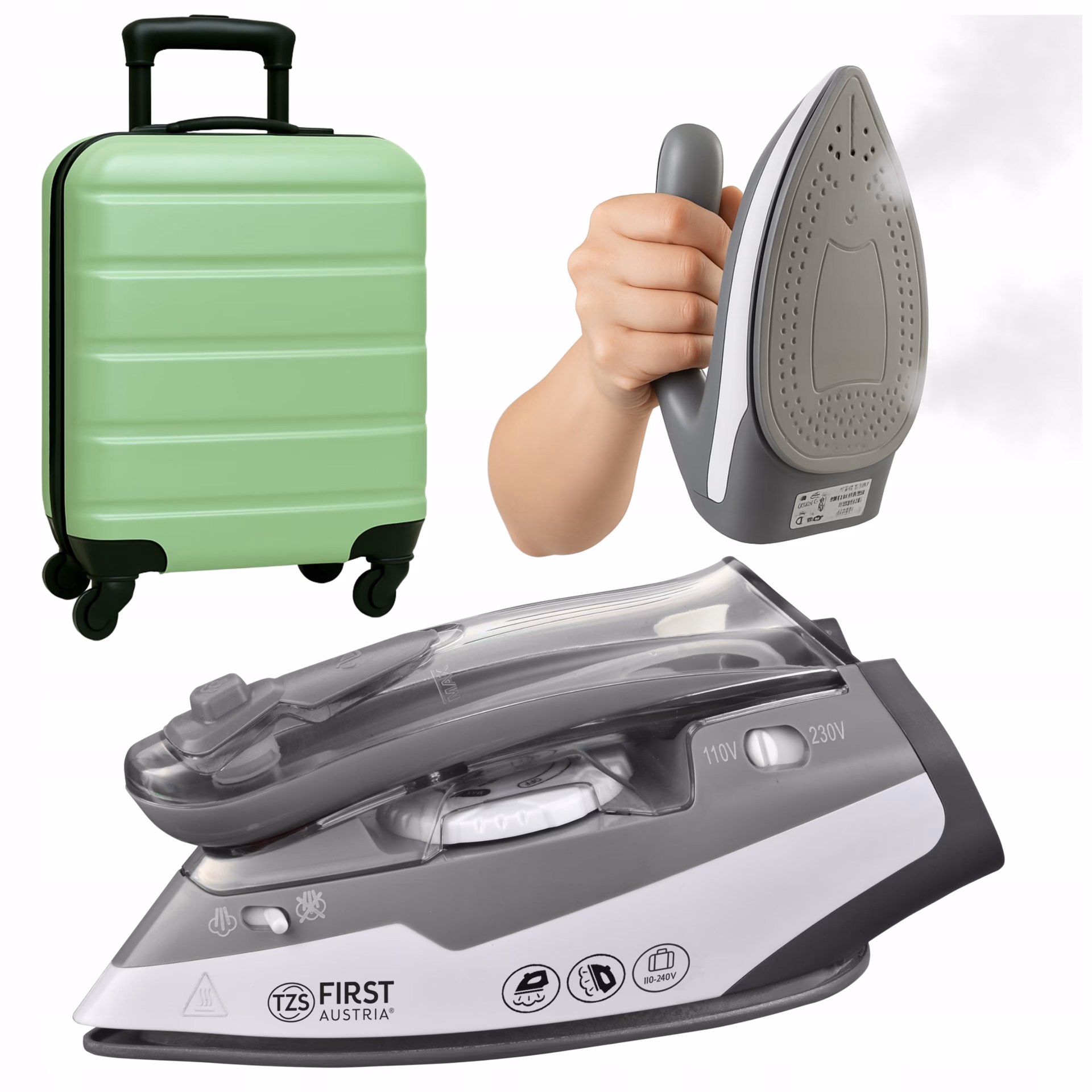 Jaka jest różnica pomiędzy żelazkami z tytanową i ceramiczną stopą?